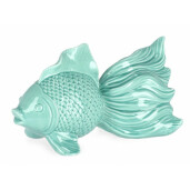 Figurina Peste portelan turcoaz 26.2x14.3x14.1 cm