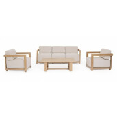 Set mobilier gradina Theseus 203x79x77 cm
