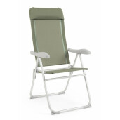 Set 4 scaune gradina verde olive Cayo 57x65x110 cm