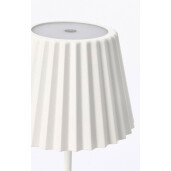 Veioza metal alb cu led Artika 12.5x36 cm