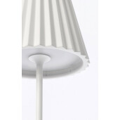 Veioza metal alb cu led Artika 12.5x36 cm