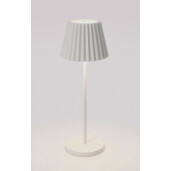 Veioza metal alb cu led Artika 12.5x36 cm