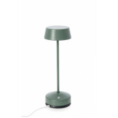 Veioza cu led metal verde Esprit 11x33 cm