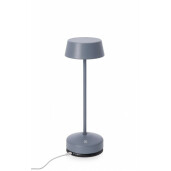 Veioza metal albastru cu led Esprit 11x33 cm