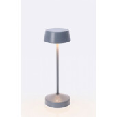 Veioza metal albastru cu led Esprit 11x33 cm