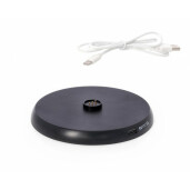 Veioza metal albastru cu led Esprit 11x33 cm