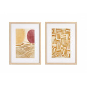 Set 2 tablouri Sherley 30x4x40 cm (x2)