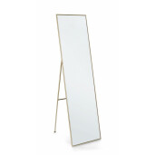 Oglinda podea otel auriu Universe 40x4x150 cm