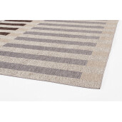 Covor poliester gri maro bej Hada 200x290x0,3h