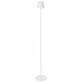 Lampadar metal alb cu led Etna 17x115 cm