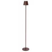 Lampadar metal maro cu led Etna 17x115 cm
