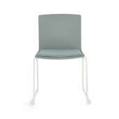 Set 4 scaune alb verde Giulia 43.5x50x79 cm