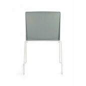 Set 4 scaune alb verde Giulia 43.5x50x79 cm