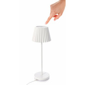 Veioza metal alb cu led Artika 12.5x36 cm