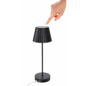 Veioza metal negru cu led Artika 12.5x36 cm