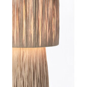 Veioza metal rafie natur Kanda 23x59 cm
