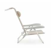 Set 6 scaune gradina gri Cayo II 57x85x73 cm