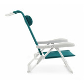 Set 6 scaune gradina turcoaz Cayo 57x85x73 cm