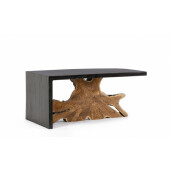 Masuta lemn negru maro Marwood 110x60x50 cm