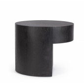 Masuta mdf negru Stanwood 50x40 cm