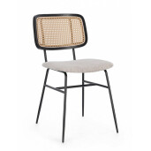 Set 2 scaune multicolore Glenna 45x59x80.5 cm
