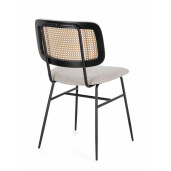 Set 2 scaune multicolore Glenna 45x59x80.5 cm