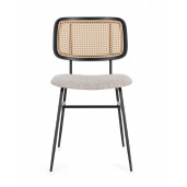 Set 2 scaune multicolore Glenna 45x59x80.5 cm