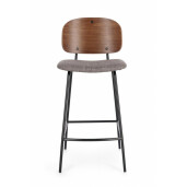 Set 2 scaune bar multicolor Sienna 43.5x52.5x93.5 cm