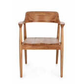Set 2 scaune lemn maro Suzy 59x58x79.5 cm