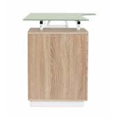Birou alb maro Charlie 150.5x80x75 cm