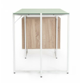 Birou sticla mdf otel Thomas 142x69x76 cm