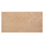 Masa mdf natur otel negru Dukat 180x90x76 cm