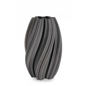 Vaza flori ceramica gri Joleen 20x31 cm