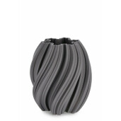Vaza flori ceramica gri Joleen 19x21 cm