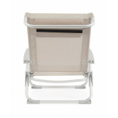 Set 6 scaune gradina gri Cayo II 57x85x73 cm