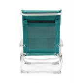 Set 6 scaune gradina turcoaz Cayo 57x85x73 cm
