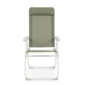 Set 4 scaune gradina verde olive Cayo 57x65x110 cm