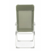 Set 4 scaune gradina verde olive Cayo 57x65x110 cm