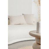Set 2 perne textil bej Ipek 45x45 cm