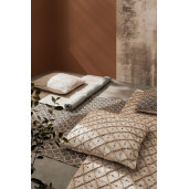 Covor poliester alb natur Chandier 200x300 cm