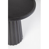 Masuta lemn mango negru Orissa 46x49 cm
