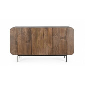 Comoda 3 usi lemn mango maro Orissa 145x42x82 cm