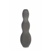 Vaza flori ceramica gri Svenna 9x28 cm