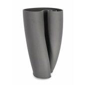 Vaza flori ceramica gri Maeli 20x23x33.5 cm