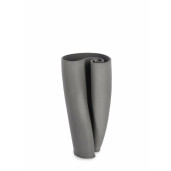 Vaza flori ceramica gri Maeli 13x26.5 cm