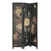 Paravan decorativ lemn bambus Sayuri 120x2x180 cm