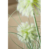 Floare artificiala in ghiveci verde alb 45x75 cm