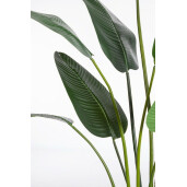 Planta artificiala in ghiveci verde 13 frunze 120x100x235 cm