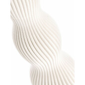 Vaza flori ceramica bej Svenna 10.5x32.5 cm