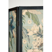 Paravan decorativ lemn bambus Maylin 120x2x180 cm